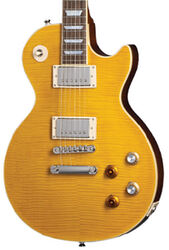 Guitarra eléctrica de corte único. Epiphone Kirk Hammett Greeny 1959 Les Paul Standard - Greeny burst