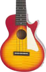 Les Paul Acoustic/Electric Ukulele Outfit - heritage cherry sunburst