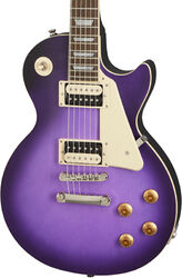 Guitarra eléctrica de corte único. Epiphone Les Paul Classic Modern - Worn purple