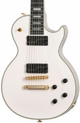 Guitarra eléctrica de 7 cuerdas Epiphone Matt Heafy Les Paul Custom Origins 7-String - Bone white