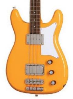 Bajo eléctrico de cuerpo sólido Epiphone Newport Bass - California coral