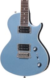 Guitarra eléctrica de corte único. Epiphone Nighthawk Studio Waxx Signature - Pelham blue