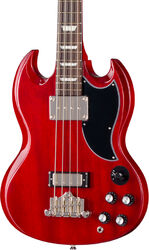 Bajo eléctrico de cuerpo sólido Epiphone IBG Original SG Bass - cherry
