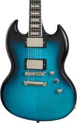 Guitarra eléctrica de doble corte Epiphone Modern Prophecy SG - Blue tiger aged 