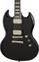 Guitarra eléctrica de doble corte Epiphone Modern Prophecy SG - Black aged