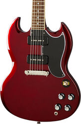 Guitarra eléctrica de doble corte Epiphone SG Special P-90 - Vintage sparkling burgundy