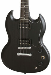 Guitarra eléctrica de doble corte Epiphone SG-Special VE - Vintage worn ebony 