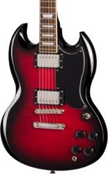 Guitarra eléctrica de doble corte Epiphone IBG SG Tribute - Cherry burst