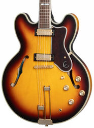 Guitarra eléctrica semi caja Epiphone Archtop Sheraton - Vintage sunburst