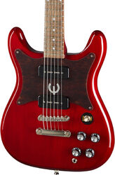 Guitarra electrica retro rock Epiphone Wilshire P-90 - Cherry