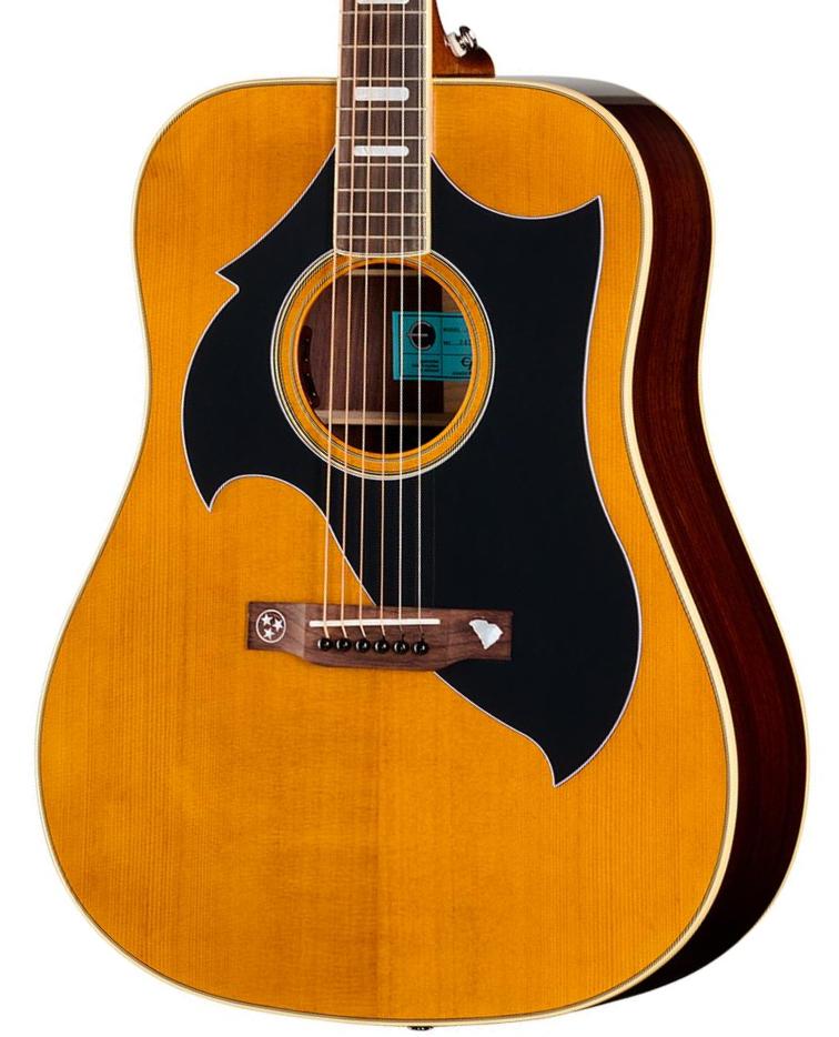 Guitarra eléctrica semi caja Epiphone Marcus King El Dorado - Antique natural