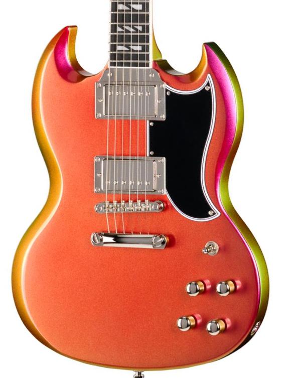 Guitarra eléctrica de doble corte Epiphone IBG Futura SG Custom - Nitro Shift