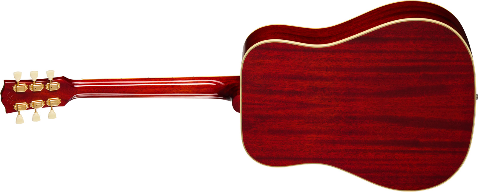 Epiphone Hummingbird 1960 Reissue Inspired By Gibson Dreadnought Epicea Acajou Rw - Heritage Cherry Sunburst - Guitarra folk - Variation 1