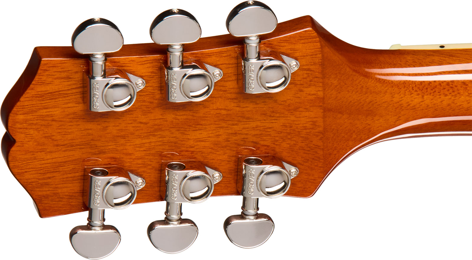 Epiphone Hummingbird Studio Ec Ibg Dreadnought Cw Epicea Acajou Rw - Heritage Cherry Sunburst - Guitarra folk - Variation 5