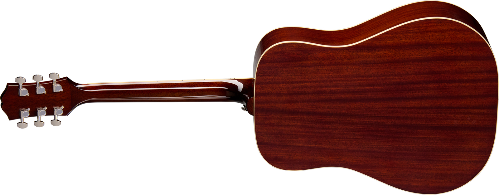 Epiphone Hummingbird Tribute Dreadnought Shsc Epicea Acajou Lau - Antique Natural - Guitarra folk - Variation 1
