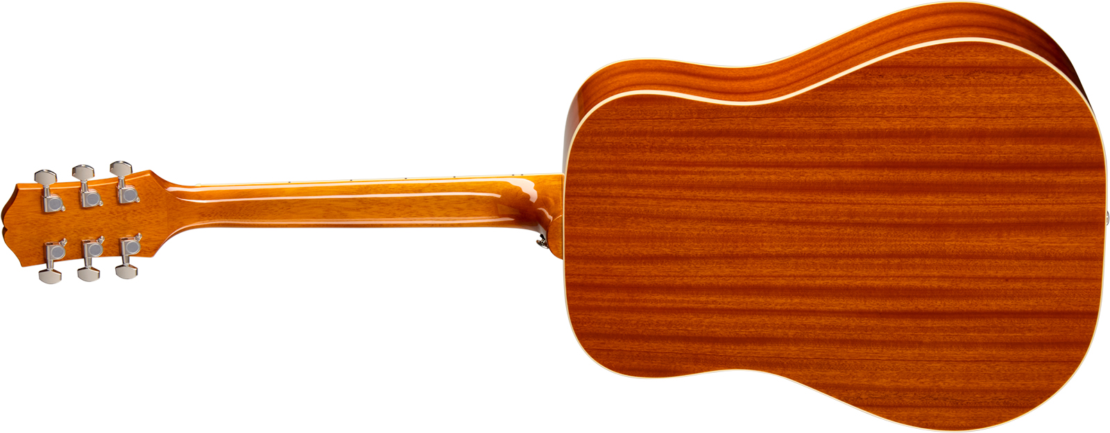 Epiphone Hummingbird Tribute Dreadnought Shsc Epicea Acajou Lau - Heritage Sunburst - Guitarra folk - Variation 1