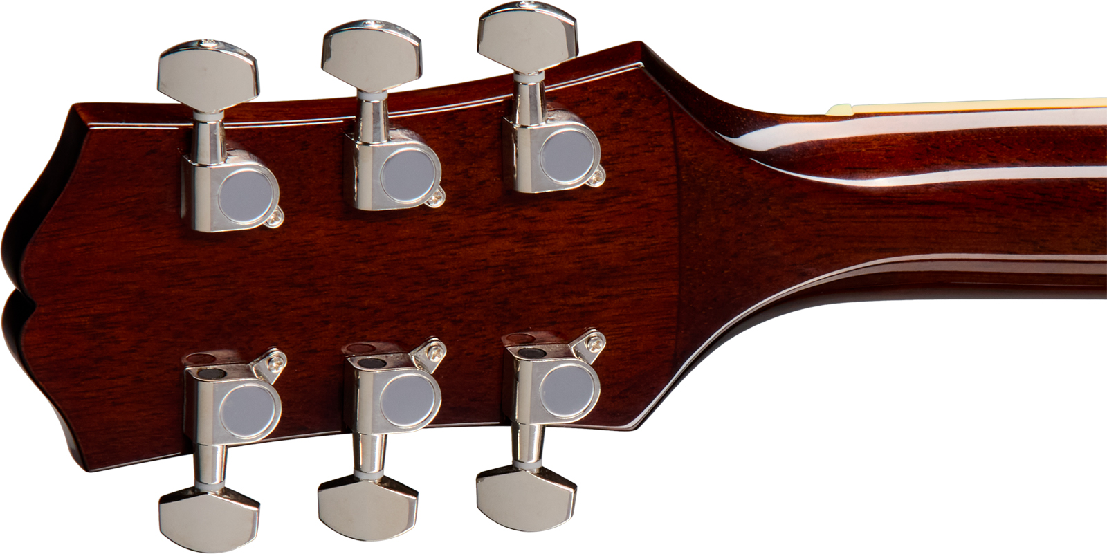 Epiphone Hummingbird Tribute Dreadnought Shsc Epicea Acajou Lau - Antique Natural - Guitarra folk - Variation 5