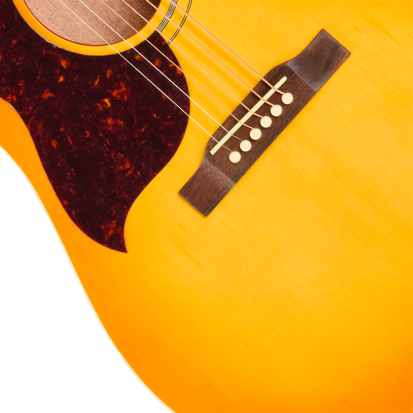 Epiphone Hummingbird Tribute Lh Dreadnought Shsc Gaucher Epicea Acajou Lau - Heritage Sunburst - Guitarra folk - Variation 3