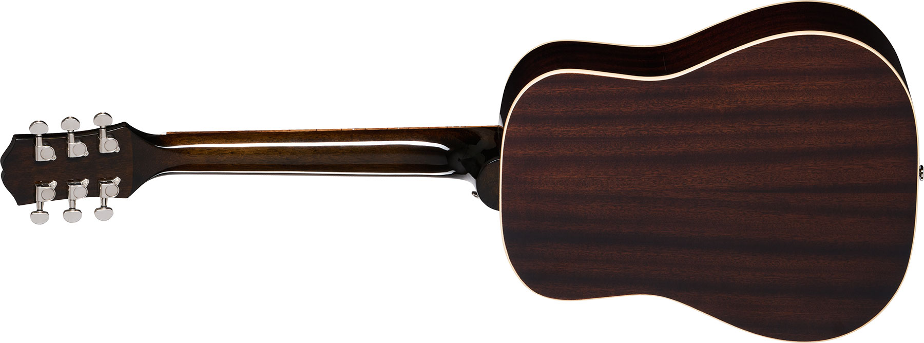 Epiphone J-45 Express Modern Dreadnought 7/8 Shsc Epicea Acajou Lau - Ebony - Guitarra folk - Variation 1