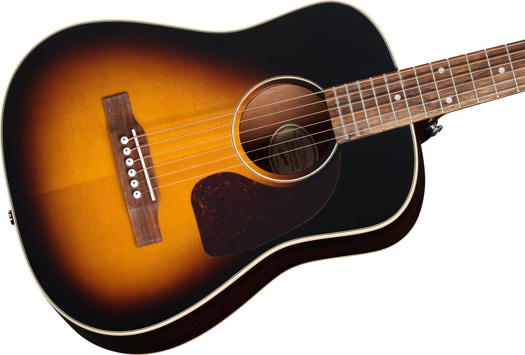 Epiphone J-45 Express Modern Dreadnought 7/8 Shsc Epicea Acajou Lau - Vintage Sunburst - Guitarra folk - Variation 3