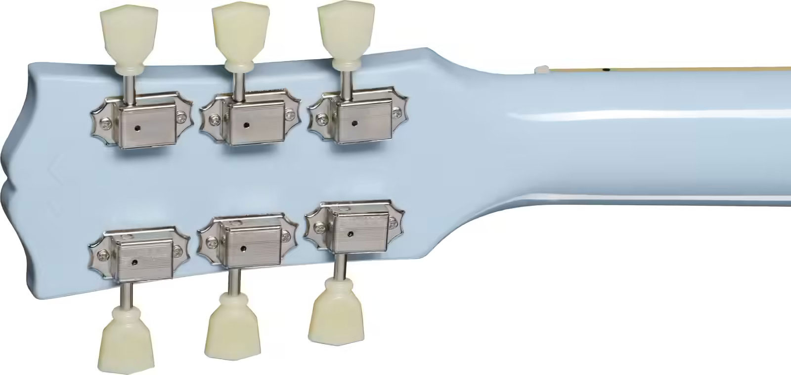 Epiphone J180 Ls Inspired By Jumbo Epicea Acajou Lau - Frost Blue - Guitarra folk - Variation 3