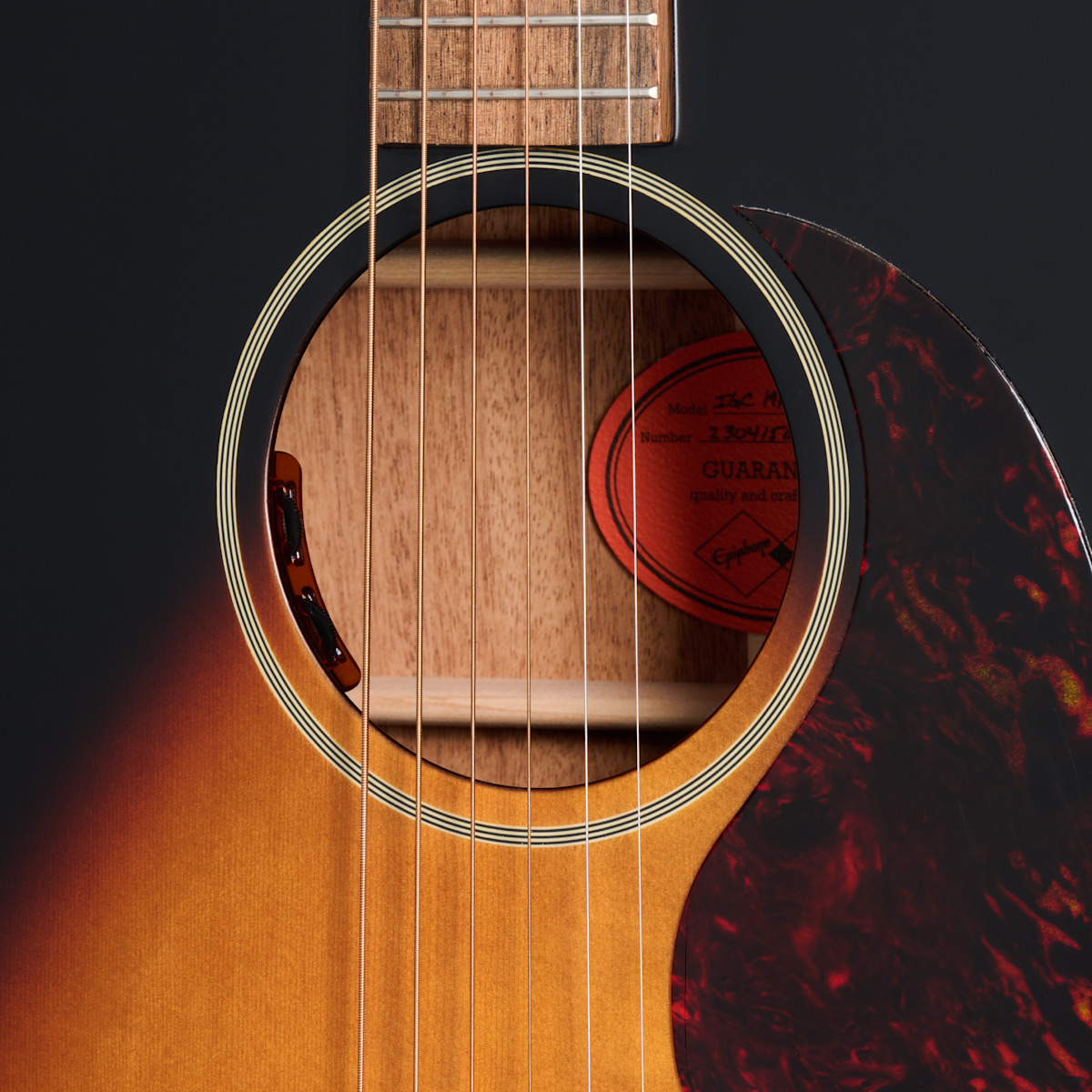 Epiphone J45 1942 Banner Reissue Inspired By Dreadnought Epicea Acajou Lau - Vintage Sunburst - Guitarra folk - Variation 3