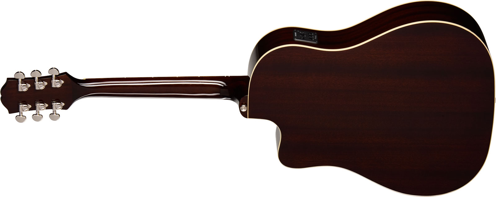 Epiphone J45 Studio Ec Ibg Dreadnought Cw Epicea Acajou Rw - Vintage Sunburst - Guitarra folk - Variation 1