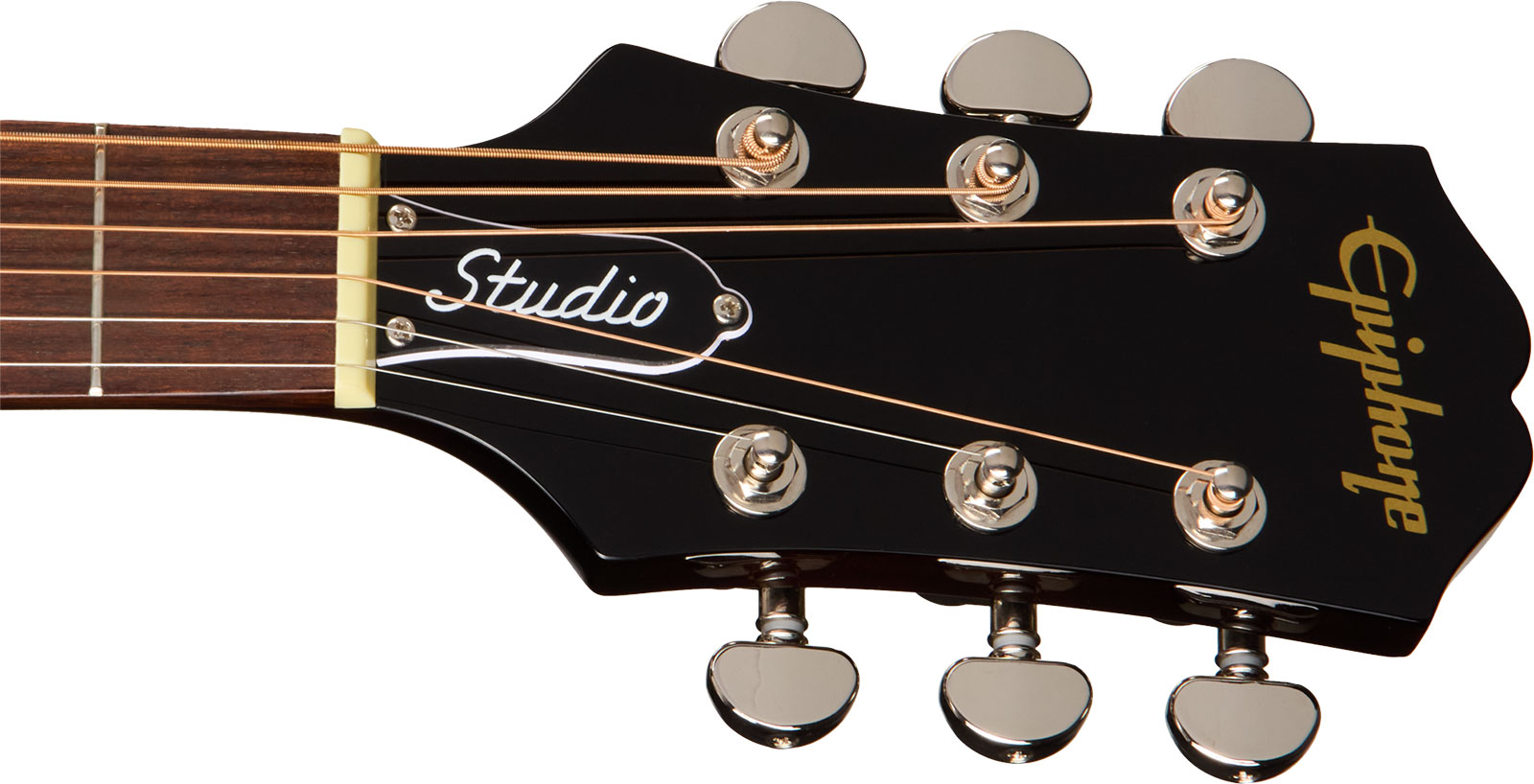 Epiphone J45 Studio Ec Ibg Dreadnought Epicea Acajou Rw - Natural - Guitarra folk - Variation 4