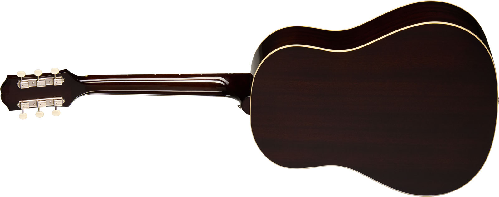 Epiphone J45 Studio Lh Gaucher Ibg Dreadnought Epicea Acajou Rw - Vintage Sunburst - Guitarra folk - Variation 1