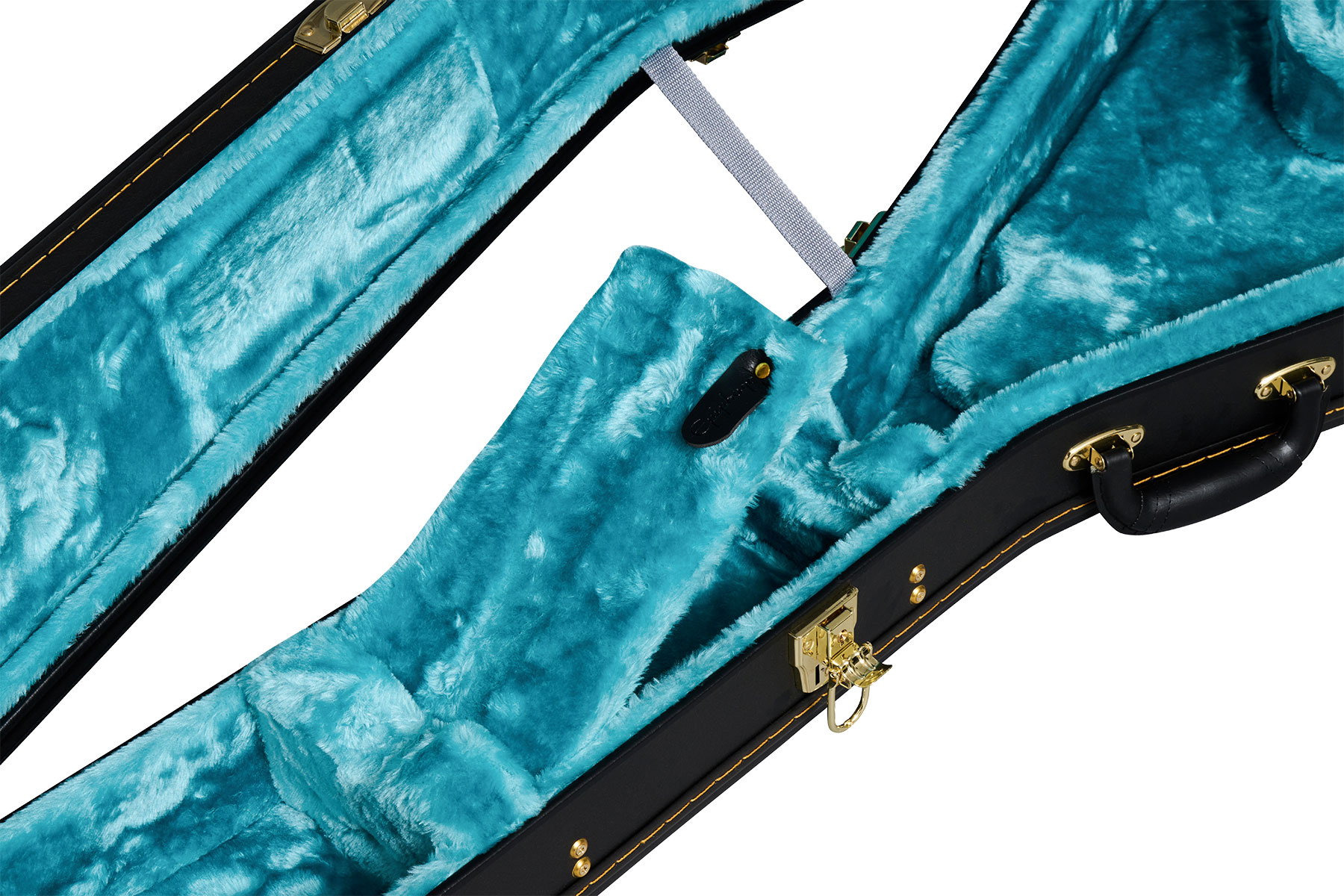 Epiphone Jimi Hendrix Flying V Love Drops Signature 2h Gibson Trem Lau - Ebony - Guitarra eléctrica de autor - Variation 6