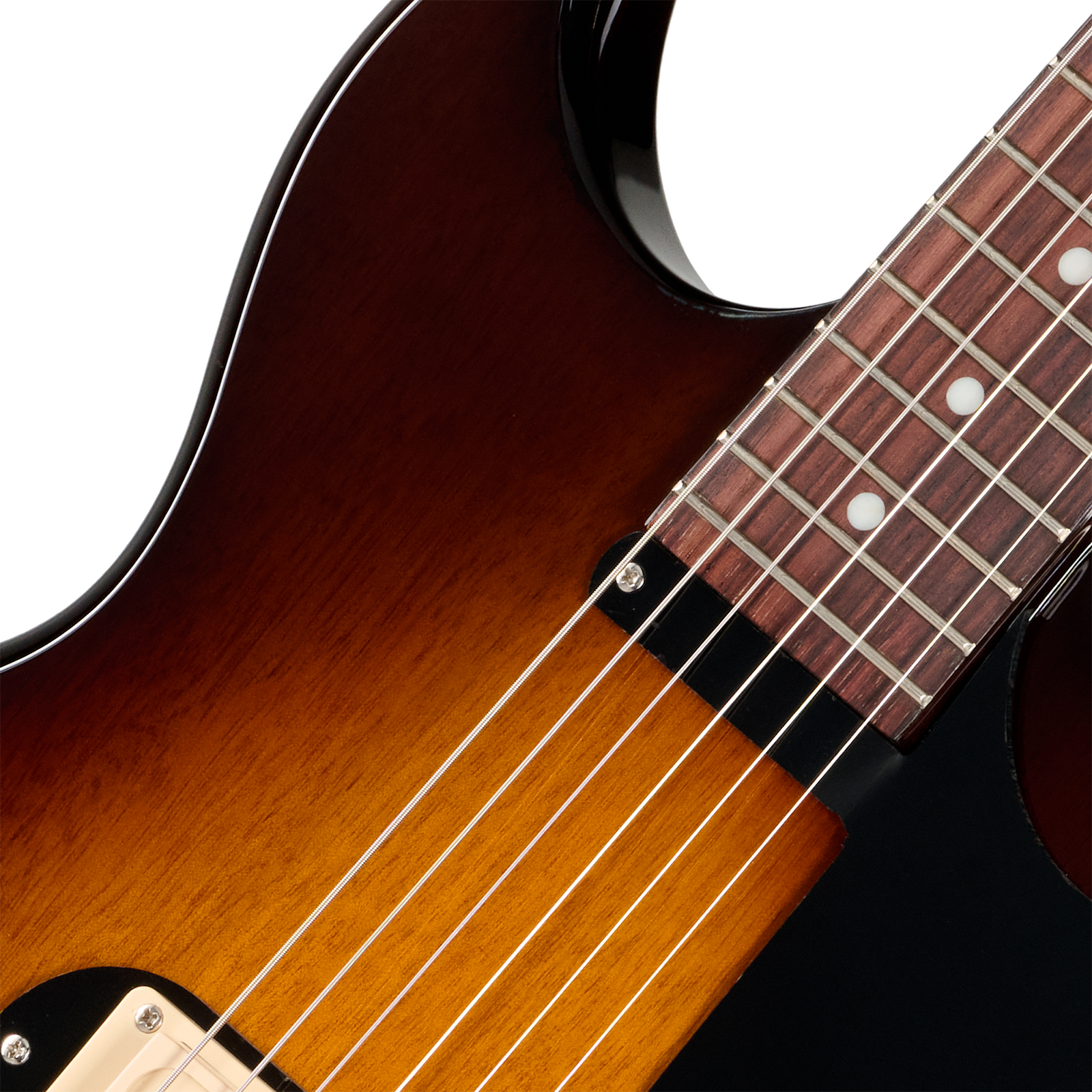 Epiphone Joan Jett Olympic Special Ht 1h Rw - Vintage Sunburst - Guitarra eléctrica de doble corte - Variation 2