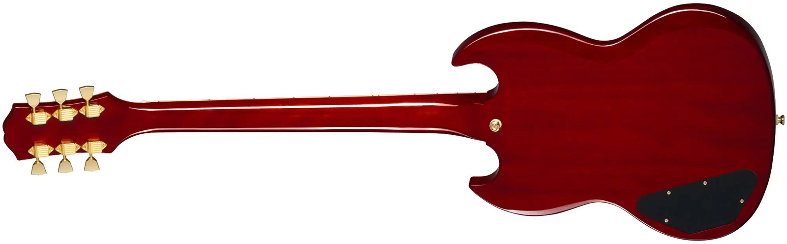 Epiphone Joe Bonamassa Sg Custom 1963 Signature 3h Trem Eb - Dark Wine Red - Guitarra eléctrica de autor - Variation 1