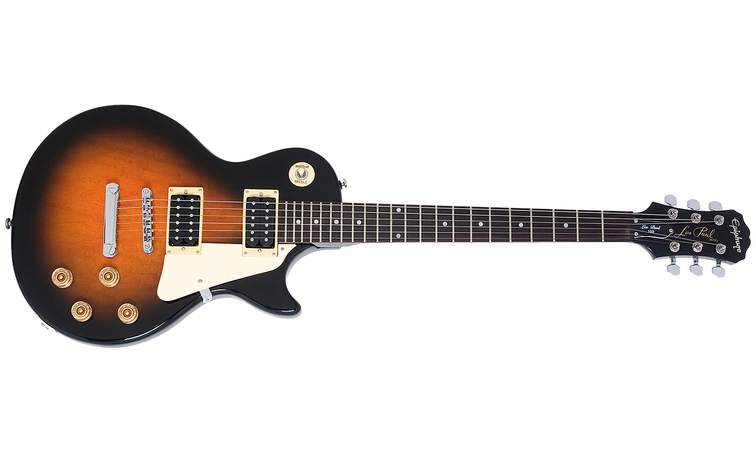 Epiphone Les Paul 100 Ch - Vintage Sunburst - Guitarra eléctrica de corte único. - Variation 1