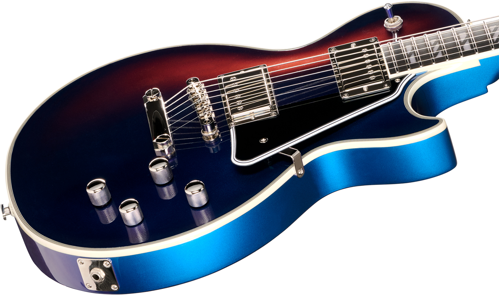 Epiphone Les Paul Custom Futura Ibg 2h Ht Eb - Twilight Shift - Guitarra eléctrica de corte único. - Variation 2