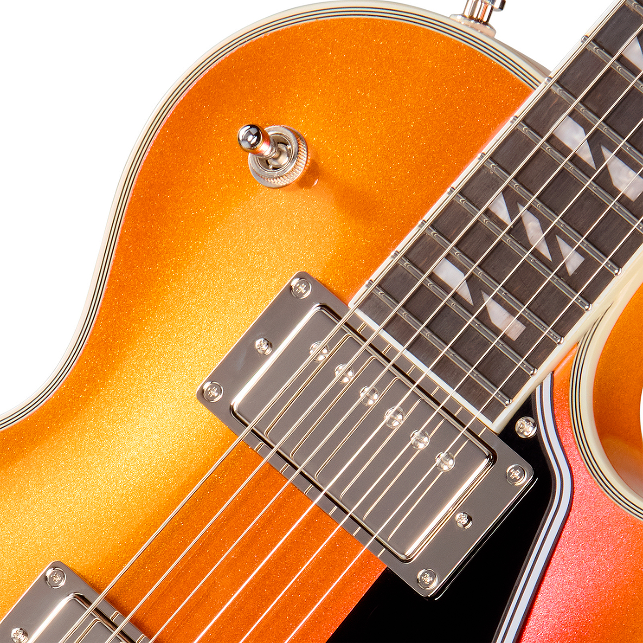 Epiphone Les Paul Custom Futura Ibg 2h Ht Eb - Firestorm Shift - Guitarra eléctrica de corte único. - Variation 3