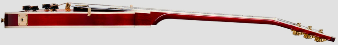 Epiphone Les Paul Custom Ibg Ltd 2h Ht Eb - Heritage Cherry Sunburst - Guitarra eléctrica de corte único. - Variation 2