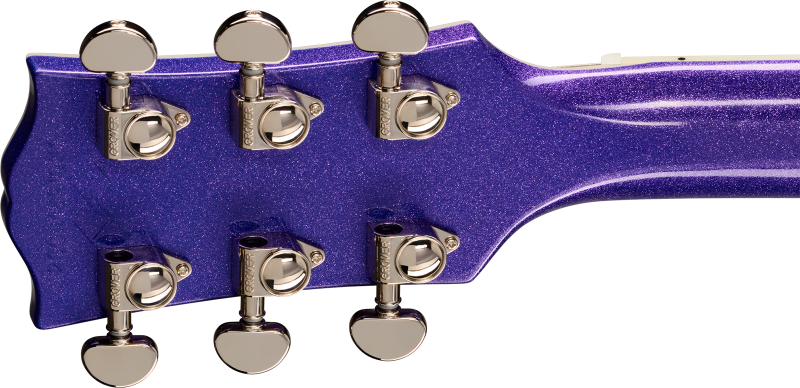 Epiphone Les Paul Custom Igc 2h Gibson Ht Eb - Amethyst Sparkle - Guitarra eléctrica de corte único. - Variation 5