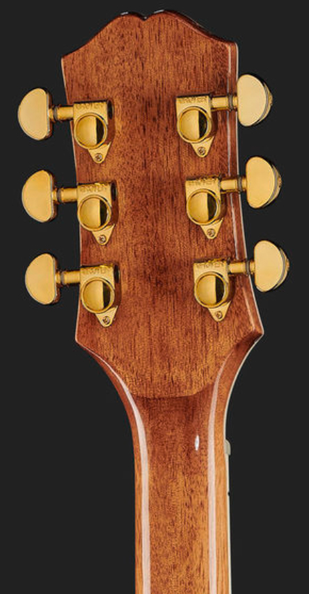 Epiphone Les Paul Custom Koa 2h Ht Eb - Natural - Guitarra eléctrica de corte único. - Variation 3