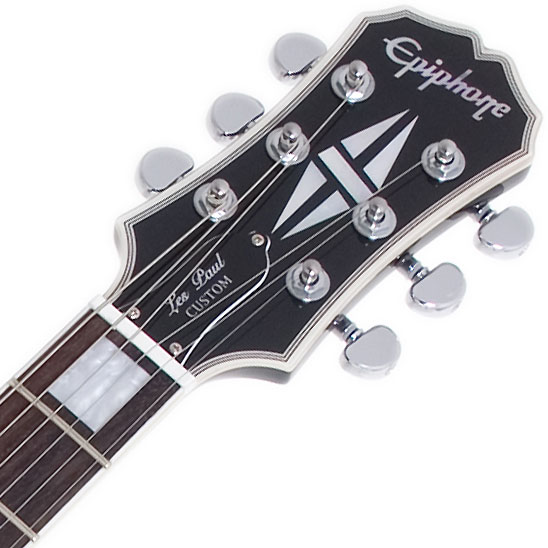 Epiphone Les Paul Custom Pro Ltd 2012 Ch Silverburst - Guitarra eléctrica de corte único. - Variation 3