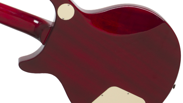 Epiphone Les Paul Dc Pro 2019 2h Ht Pf - Black Cherry - Guitarra eléctrica de doble corte - Variation 1