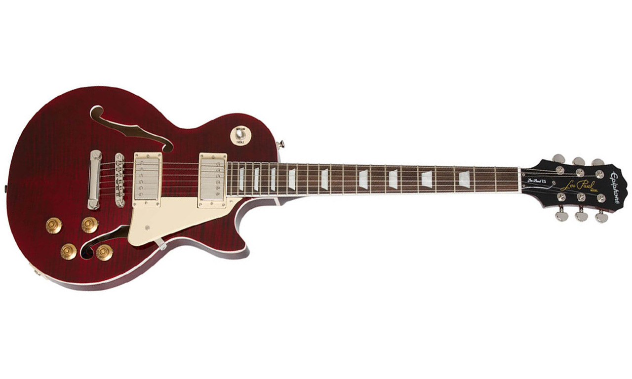 Epiphone Les Paul Es Pro 2016 - Wine Red - Guitarra eléctrica semi caja - Variation 1
