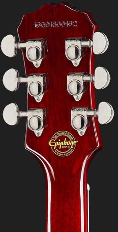 Epiphone Les Paul Es Pro 2016 - Wine Red - Guitarra eléctrica semi caja - Variation 4