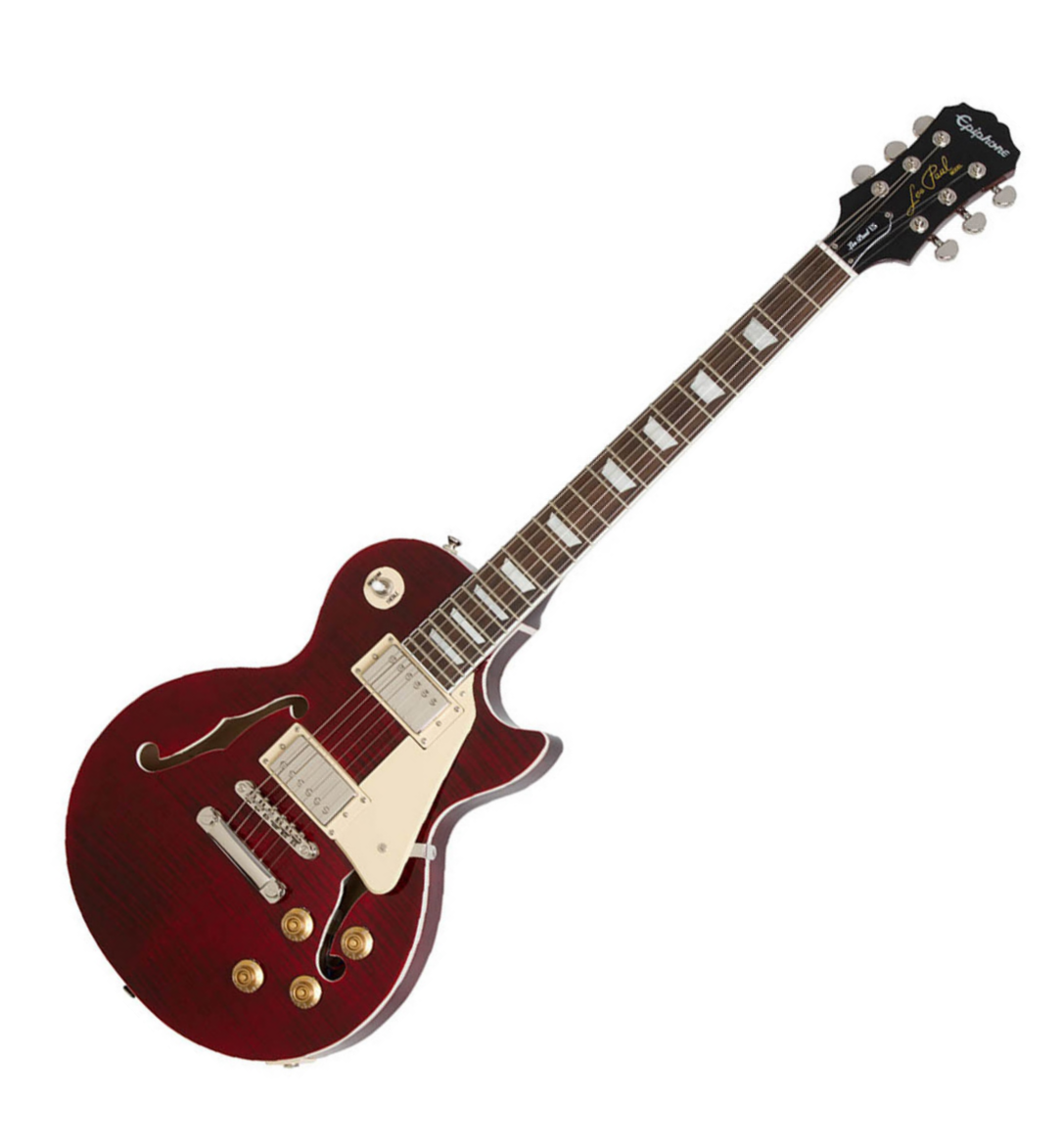 Epiphone Les Paul Es Pro 2016 - Wine Red - Guitarra eléctrica semi caja - Variation 5