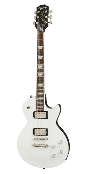 Epiphone Les Paul Muse Modern 2h Ht Lau - Pearl White Metallic - Guitarra eléctrica de corte único. - Variation 1