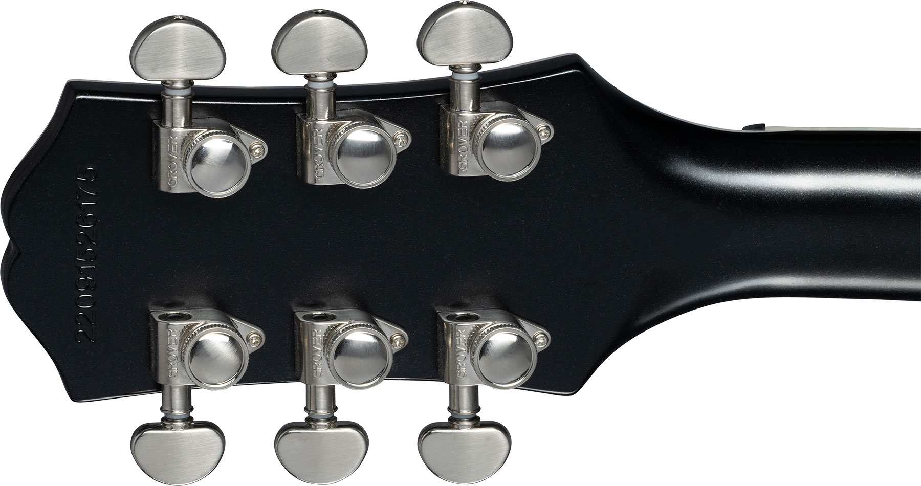 Epiphone Les Paul Prophecy Inspired By / Modern 2h Fishman Fluence Ht Eb - Aged Jet Black Metallic - Guitarra eléctrica de corte único. - Variation 4