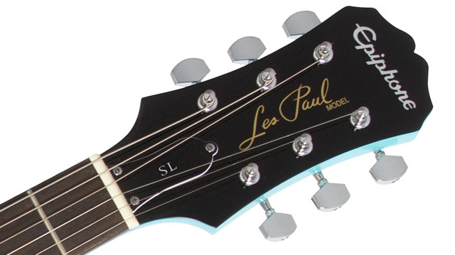 Epiphone Les Paul Sl Ss Ht - Pacific Blue - Guitarra eléctrica de corte único. - Variation 4