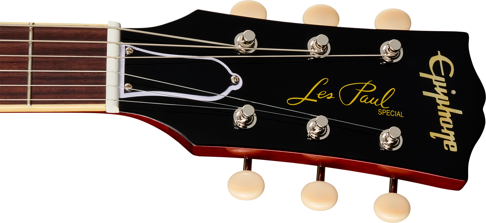 Epiphone Les Paul Special 1960 Dc Reissue Ibc 2s P90 Gibson Ht Rw - Cherry Red - Guitarra eléctrica de doble corte - Variation 4