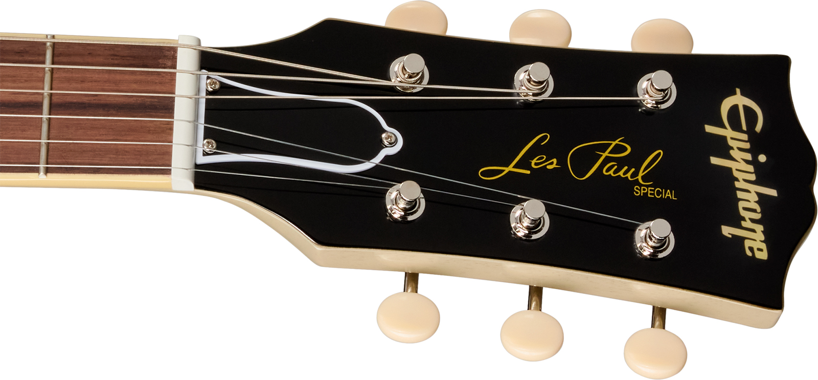 Epiphone Les Paul Special 1960 Dc Reissue Ibc 2s P90 Gibson Ht Rw - Tv White - Guitarra eléctrica de doble corte - Variation 4