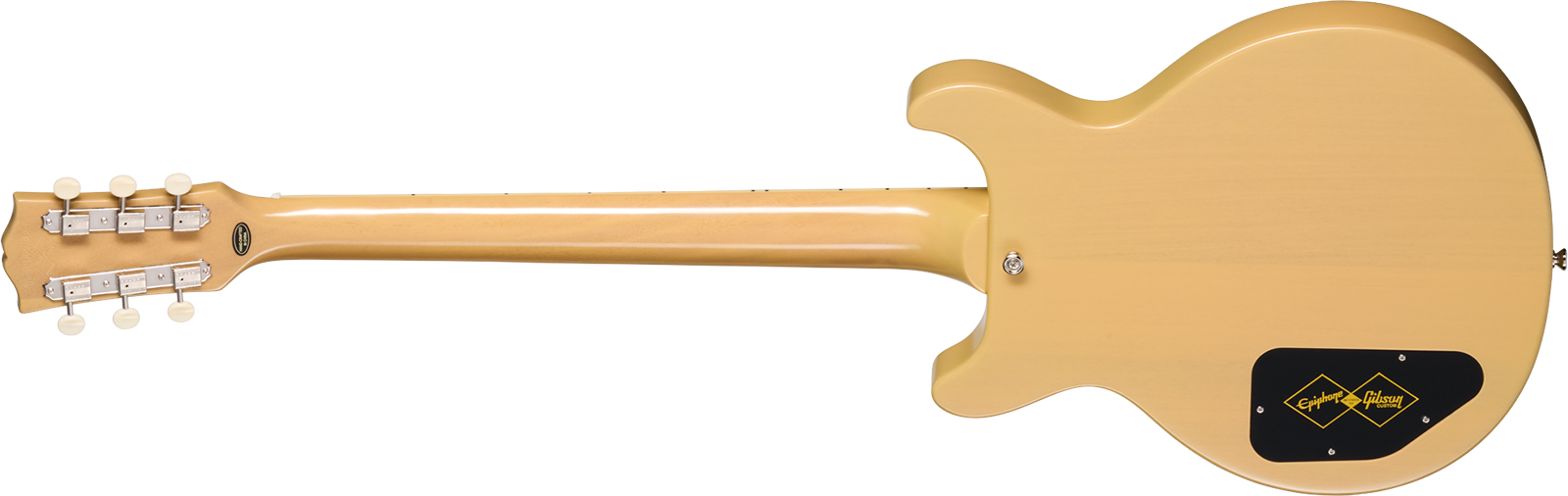 Epiphone Les Paul Special 1960 Dc Reissue Ins.by.g.c 2s P90 Gibson Ht Rw - Tv Yellow - Guitarra eléctrica de doble corte - Variation 1