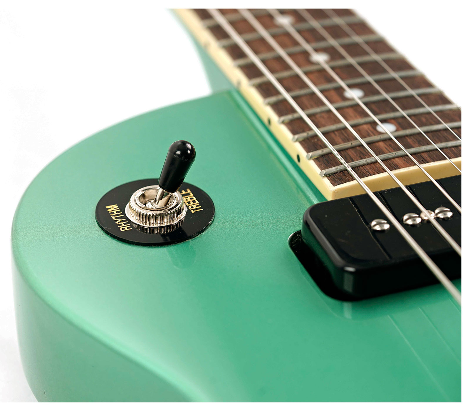 Epiphone Les Paul Special 2p90 Ht Lau - Inverness Green - Guitarra eléctrica de doble corte - Variation 3